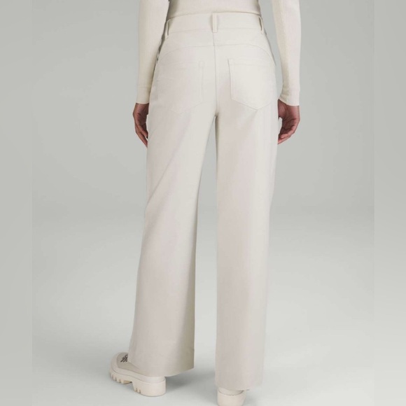 Lululemon City Sleek 5 Pocket High-Rise Wide-Leg Pant Full Length size 25 - Picture 2 of 15